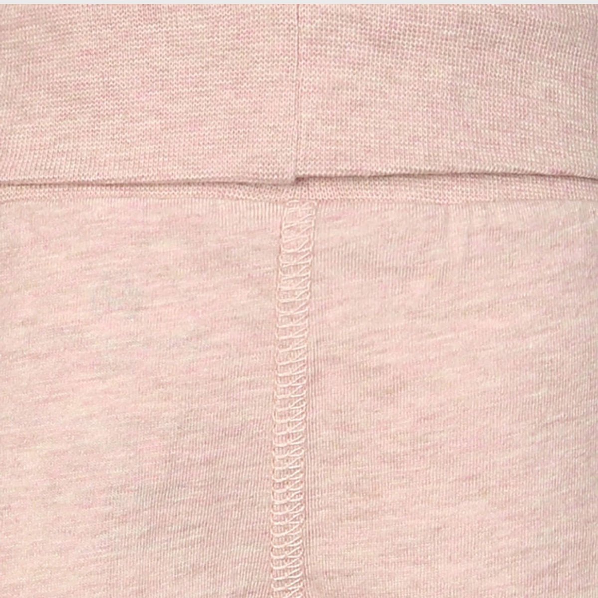 Shorts Baby aus Bio-Baumwolle – Rosa Melange, weich & elastisch