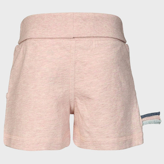 Shorts Baby aus Bio-Baumwolle – Rosa Melange, weich & elastisch