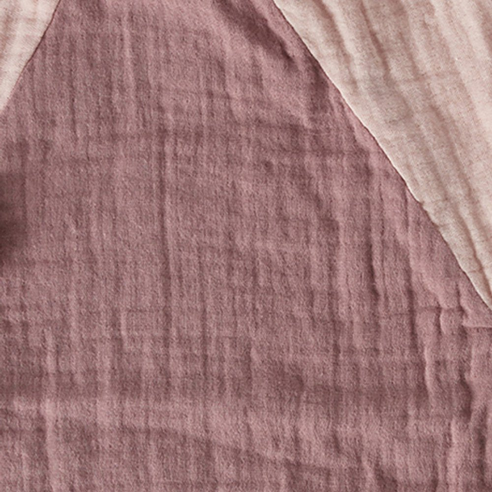 Kuscheltier Gans aus Bio-Musselin – Dusty Rose | OrganicEra