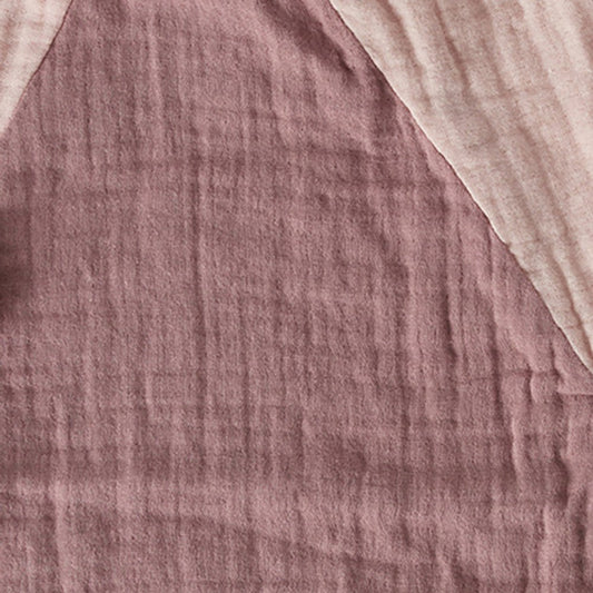 Kuscheltier Gans aus Bio-Musselin – Dusty Rose | OrganicEra