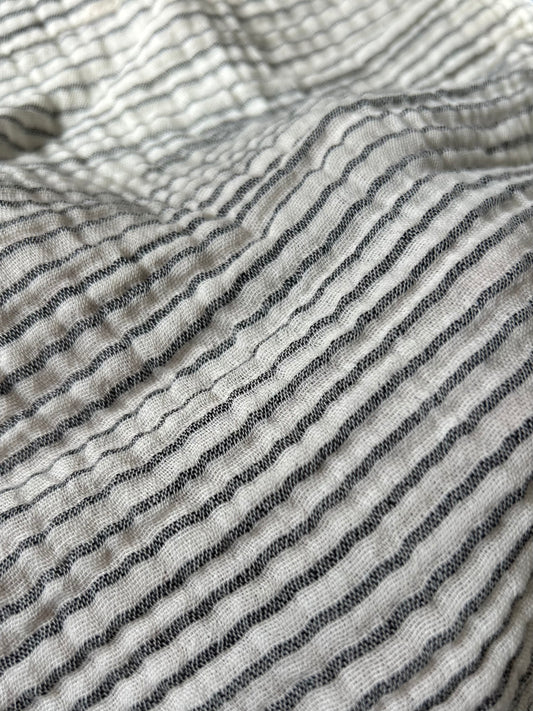 OrganicEra Kleid Baby & Kleinkind aus Bio-Musselin – Grau, ärmellos, weich & luftig