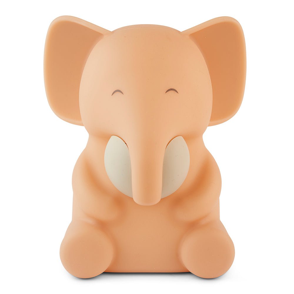 Elefanten-Nachtlicht aus weichem Silikon – USB-ladbar