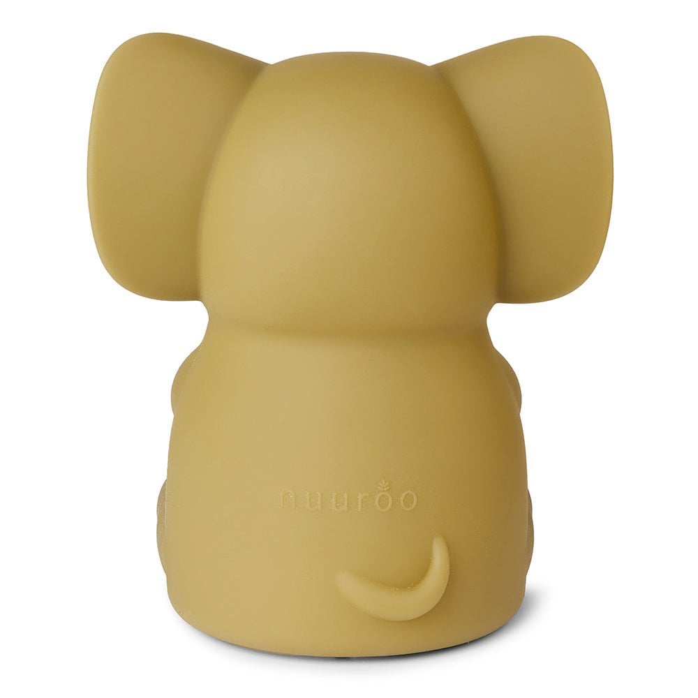 Elefanten-Nachtlicht aus weichem Silikon – USB-ladbar