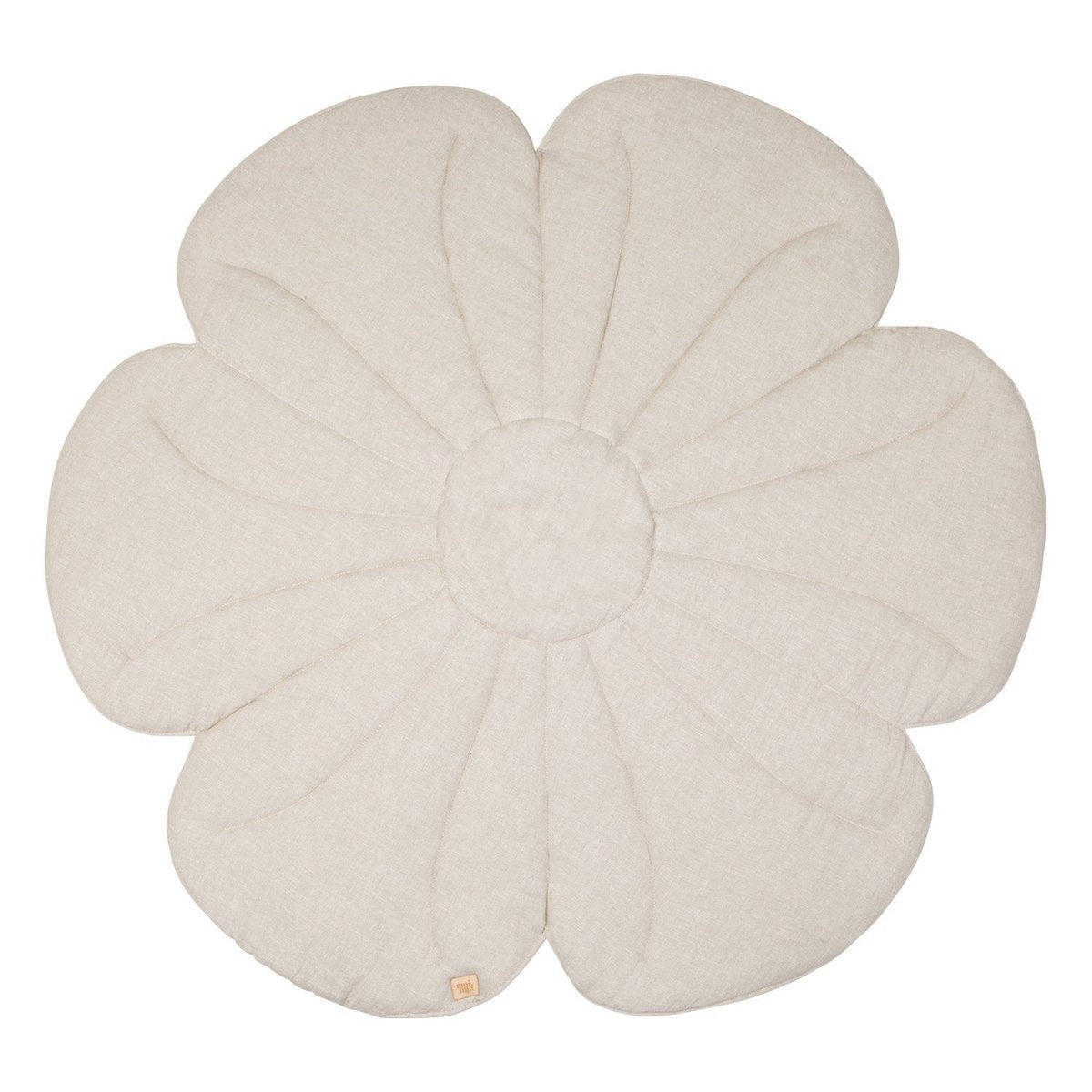 Blumen-Spielmatte „Sandlilie" – Samt & Baumwolle