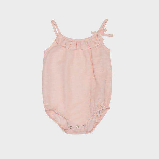 Sommer-Body aus Hanf & Bio-Baumwolle Rose