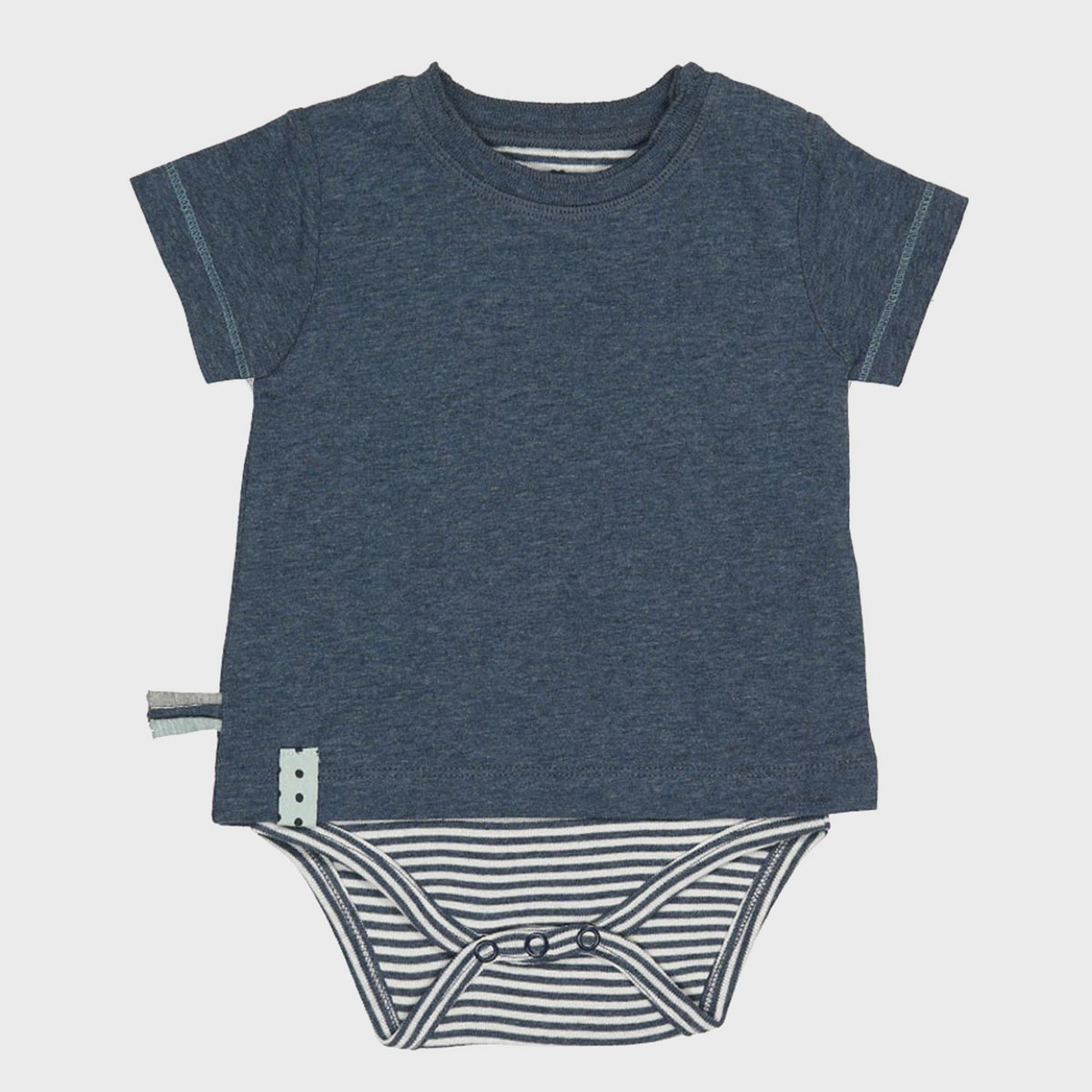 Baby-Body in Indigo von OrganicEra – 2-in-1 Design