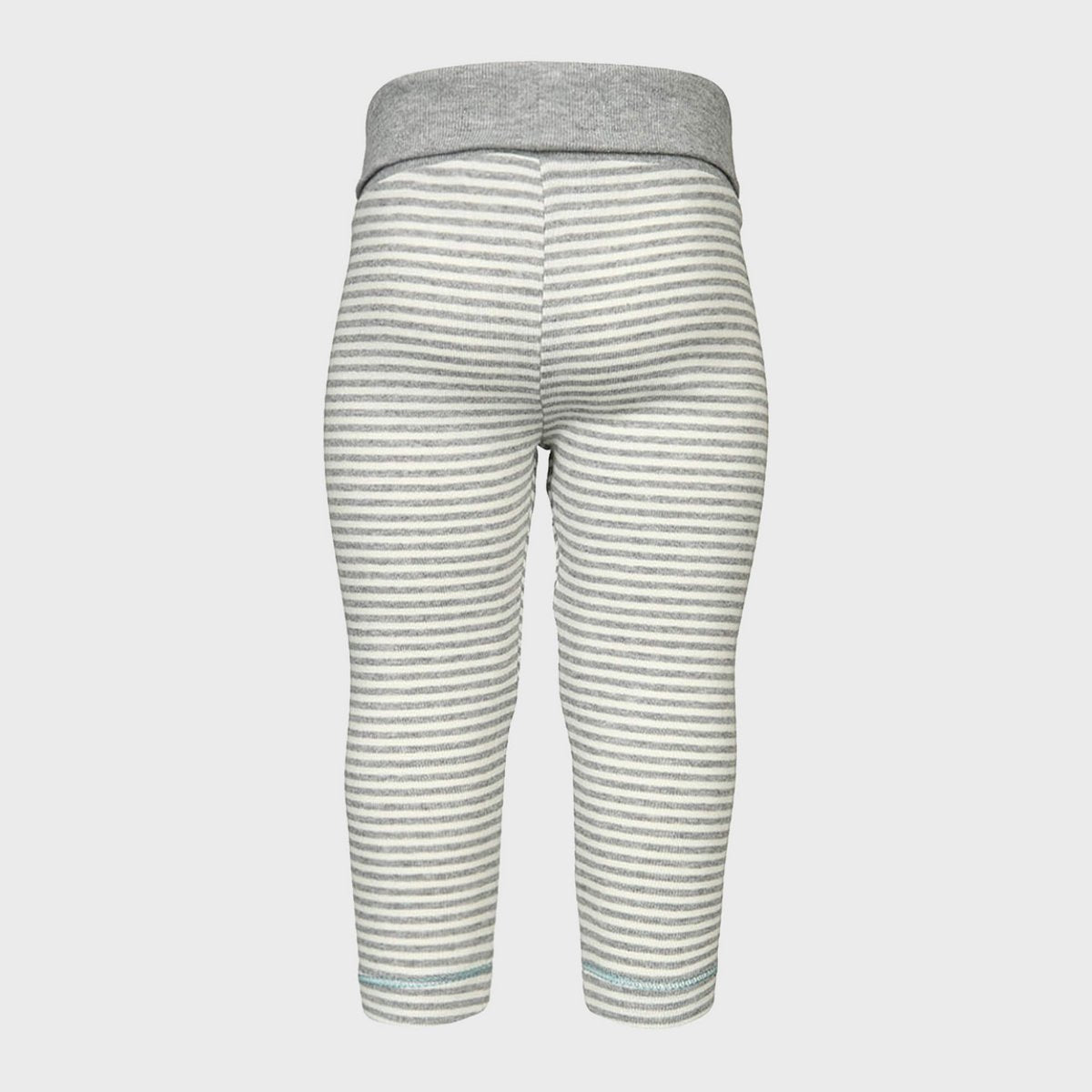 Gestreifte Bio-Baumwollleggings für Babys