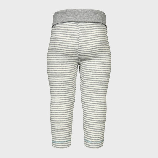 Gestreifte Bio-Baumwollleggings für Babys