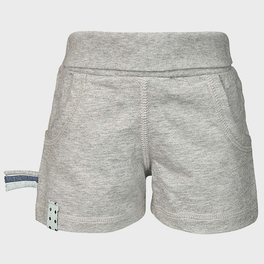 Pull-On-Shorts für Babys aus Bio-Baumwolle – Grey Melange
