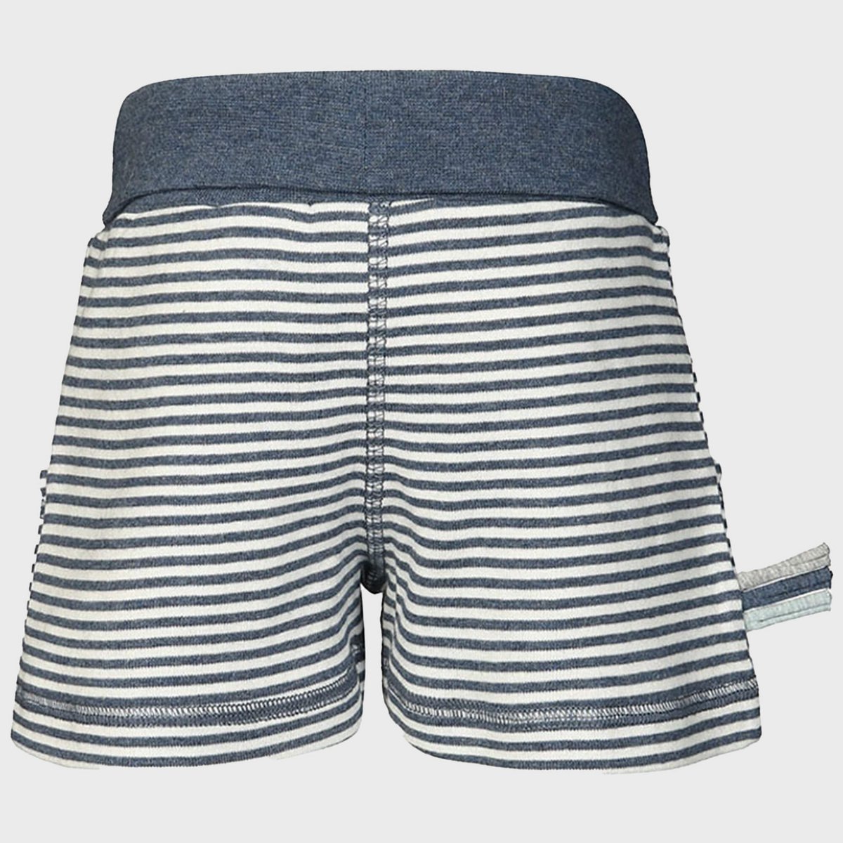 Rückansicht Baby Shorts Indigo Melange von OrganicEra