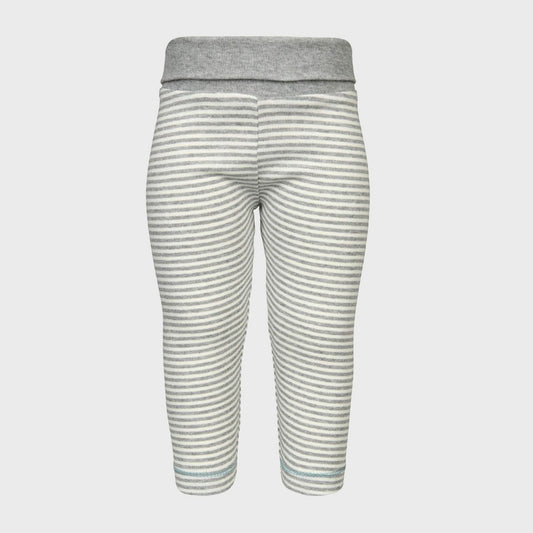 Unisex Baby-Leggings in Grau Melange von OrganicEra