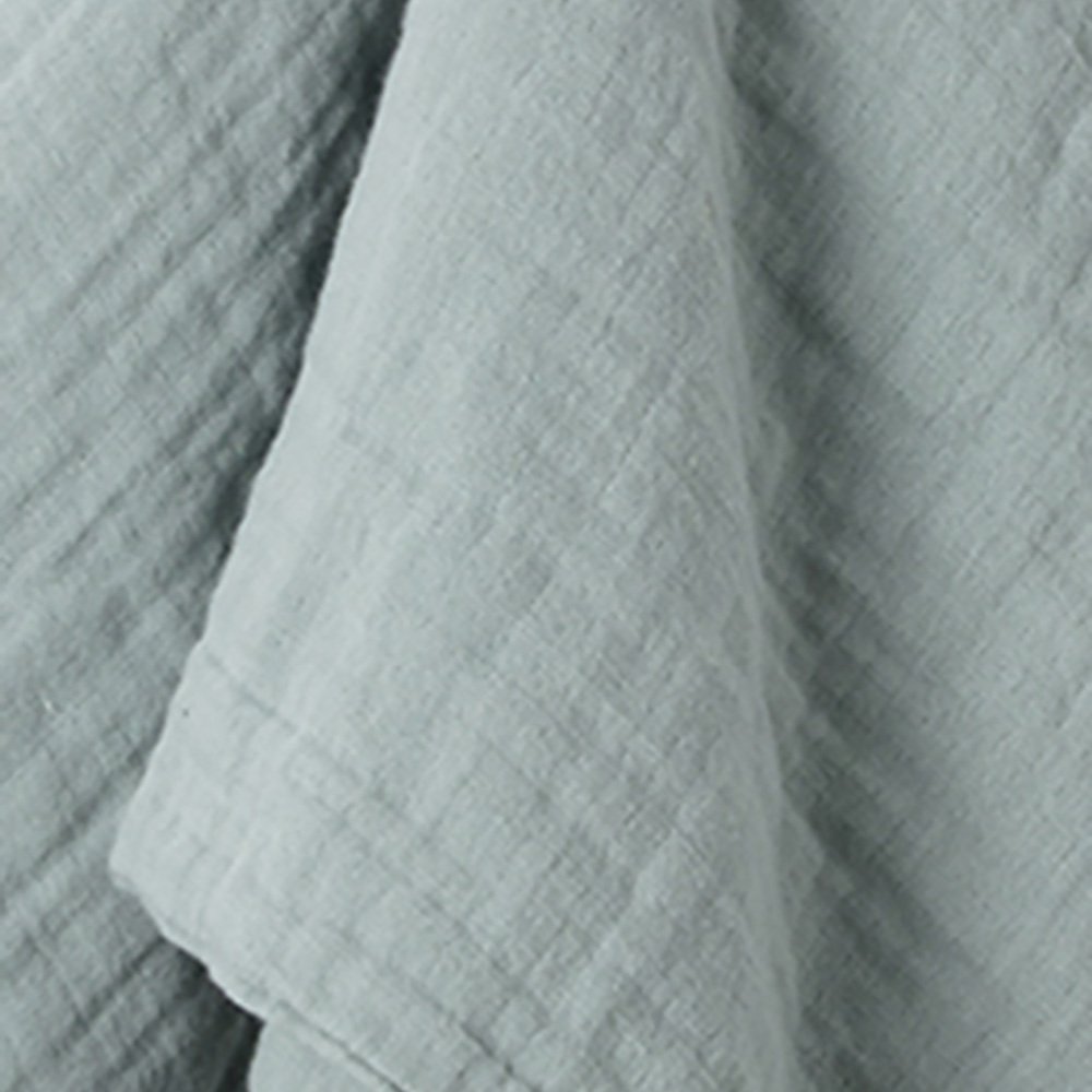 Kuscheltuch Hase aus Bio-Musselin – Aqua