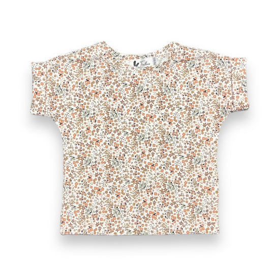 T-Shirt „Wildblumen“ – handgefertigt aus Bio-Baumwolle von Feathers®