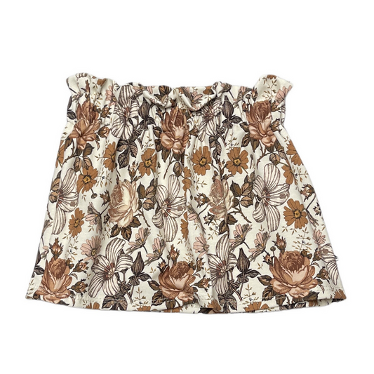Bio-Baumwoll-Rock mit Vintage-Blumenmuster "Englischer Garten"