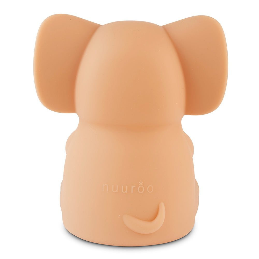Elefanten-Nachtlicht aus weichem Silikon – USB-ladbar
