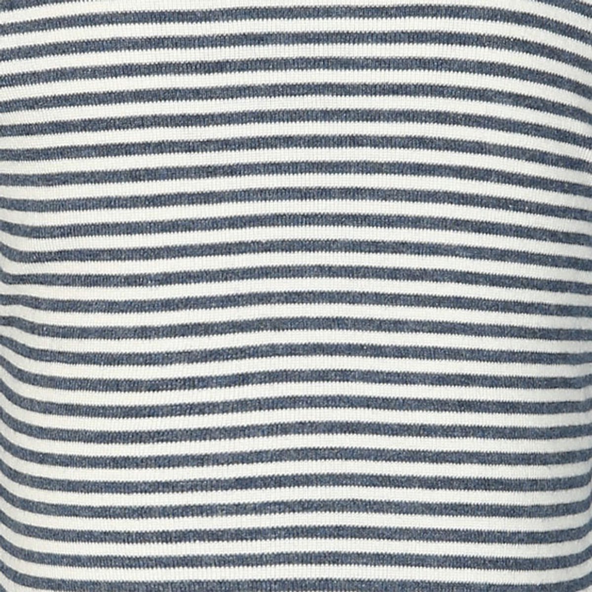 T-Shirt aus Bio-Baumwolle – In Indigo gestreift