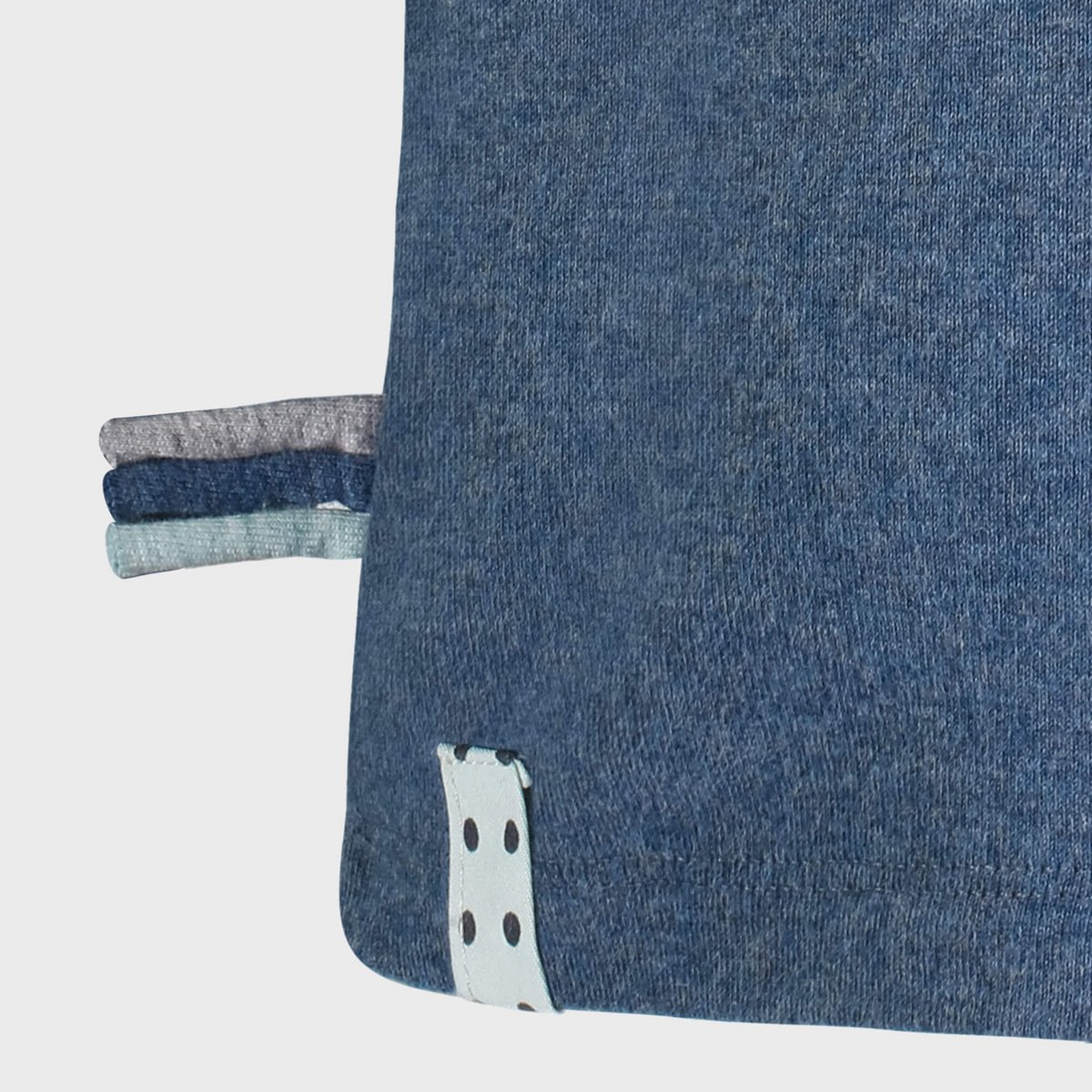Kinder T-Shirt aus Bio-Baumwolle – Indigo