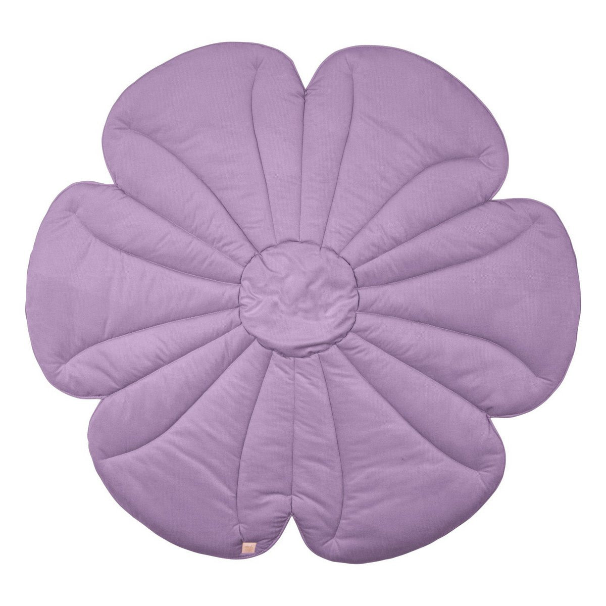Blumen-Spielmatte „Violett“ – Samt & Baumwolle