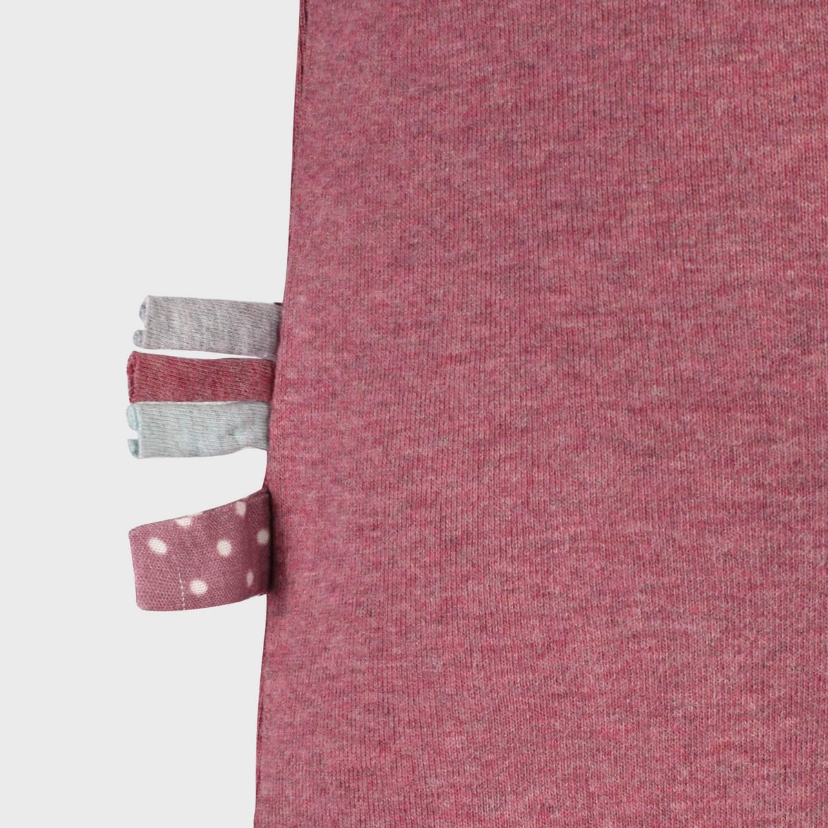 Kurzarmbody „Bordeaux“ aus Bio-Rippstoff