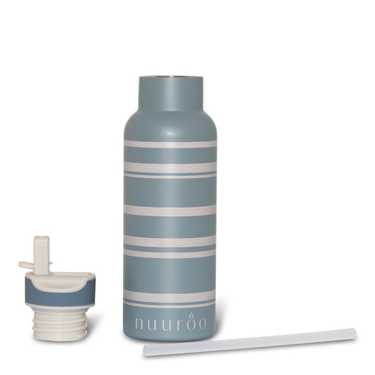 Isolier-Trinkflasche „Marina“ 500 ml – Streifenblau