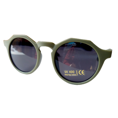 Kinder-Sonnenbrille „Green“ mit UV400-Schutz von Happy by Lies