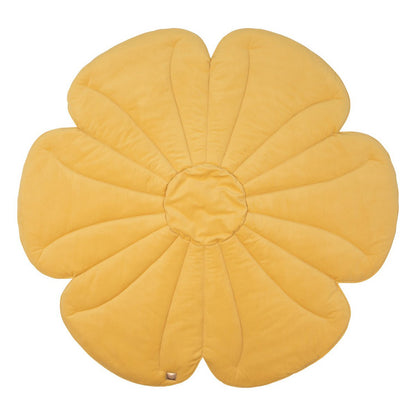 Blumen-Spielmatte „Honey“ –  Samt & Baumwolle