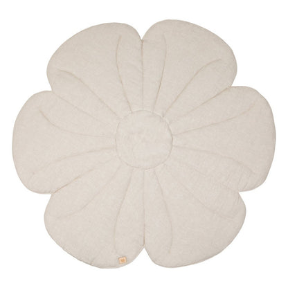 Blumen-Spielmatte „Sandlilie" – Samt & Baumwolle