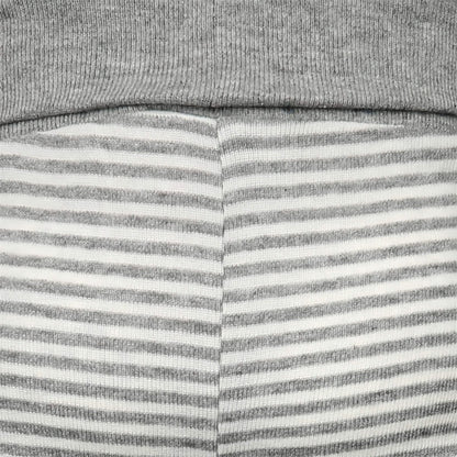 Babyhose mit breitem Komfortbund in Grau