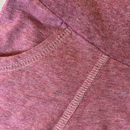 Shorts Baby aus Bio-Baumwolle – Bordeaux, weich & elastisch
