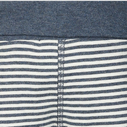Nahaufnahme Stoff Baby Shorts Indigo Melange von OrganicEra