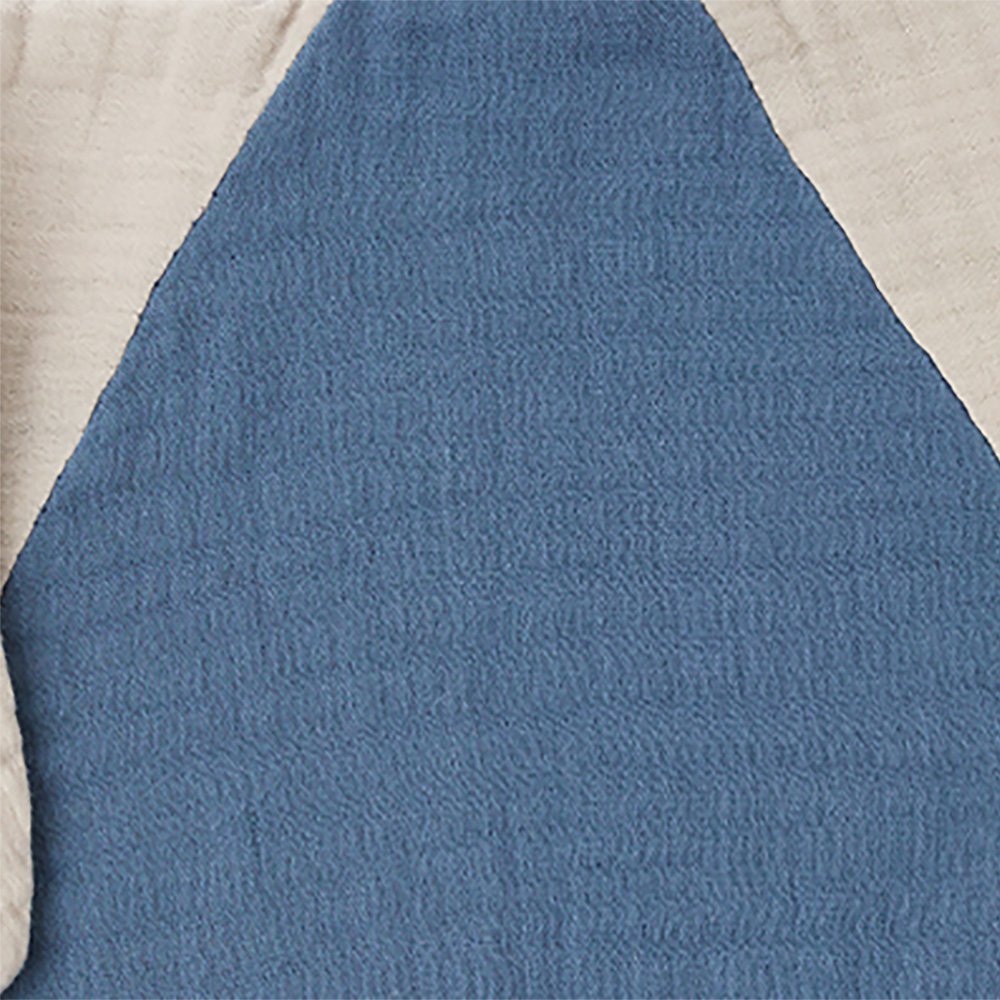 Kuscheltier Gans aus Bio-Musselin – Dusty Blue | OrganicEra